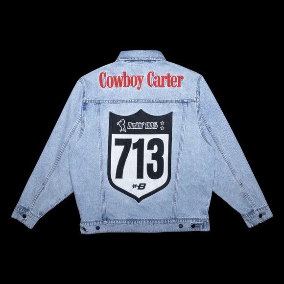 NEW Beyoncé Official Act II Cowboy Carter Denim Jacket - Picture 2 of 5